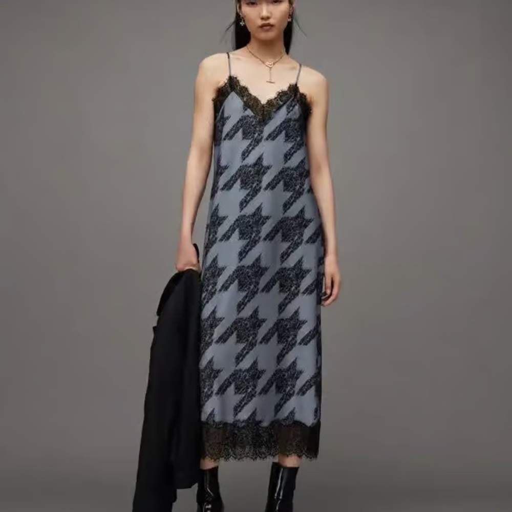 ALL SAINTS MIDI DRESS SIZE 0
